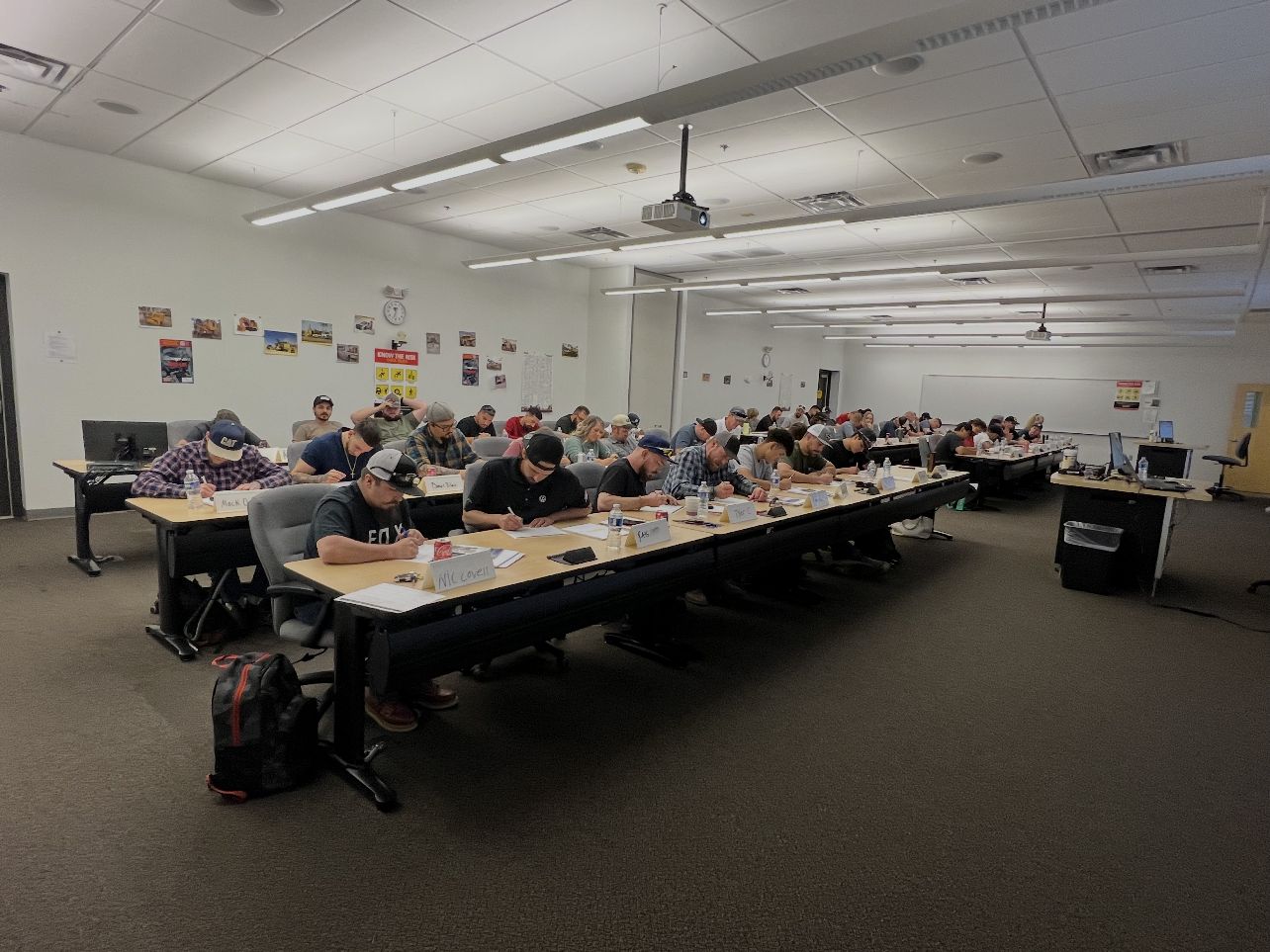 MSHA new miner training class in session